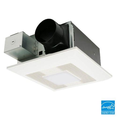 Main product image of Panasonic WhisperFit Ceiling Mount Bathroom Exhaust Fan with Dimmable LED Light, 50-80-110 CFM, FV-0511VFL1