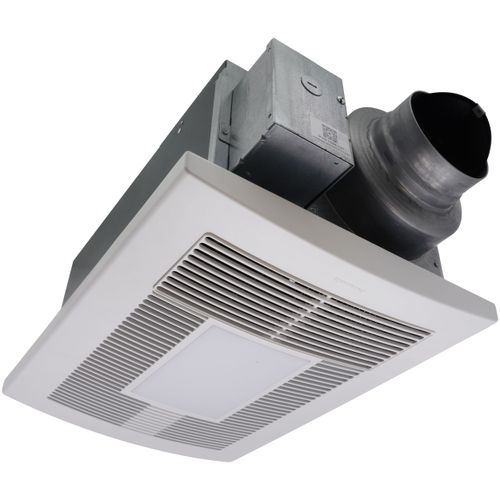 Main product image of Panasonic WhisperWarm Ceiling Mount Bathroom Exhaust Fan with LED Light & Heater, 50-80-110 CFM, FV-0511VHL1