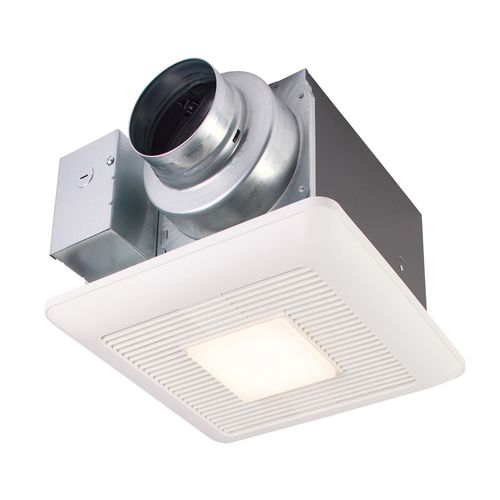 Main product image of Panasonic WhisperCeiling Bathroom Exhaust Fan with Dimmable LED Light, 50-80-110 CFM, FV-0511VQL1