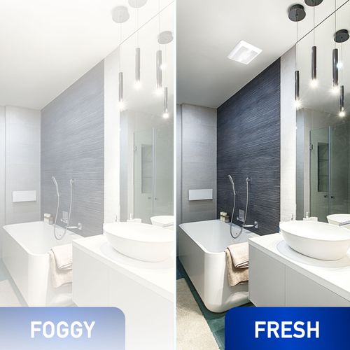 Main product image of Panasonic WhisperGreen Select Ceiling Mount Exhaust Fan with LED Light, Customizable, 110-130-150 CFM, FV-1115VKL3