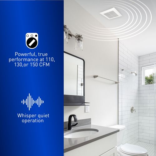 Main product image of Panasonic WhisperCeiling Bathroom Exhaust Fan, 110-130-150 CFM, FV-1115VQ1