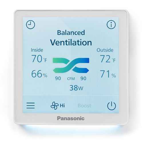 Main product image of Panasonic BalancedHome ERV Wall Control with Power On/Off & Air Volume, FV-SC16VEC1