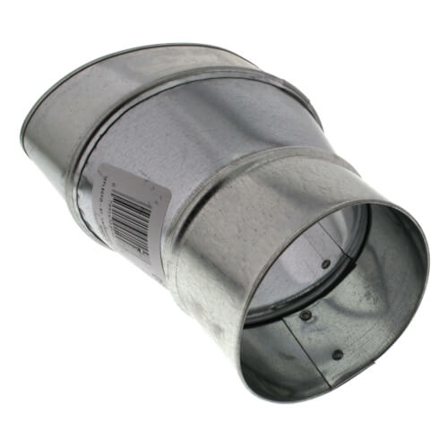 WhisperValue 4" Oval to 3" Round Duct Adapter