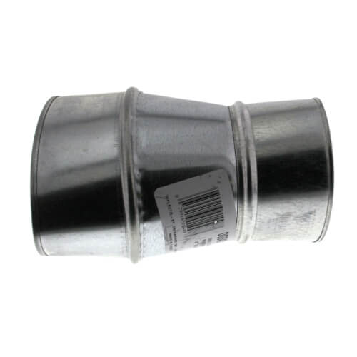WhisperValue 4" Oval to 3" Round Duct Adapter