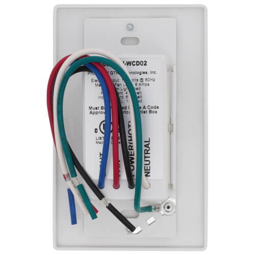Main product image of WhisperControl Preset Countdown & Hourly Timer On/Off Fan & Light Control (White)