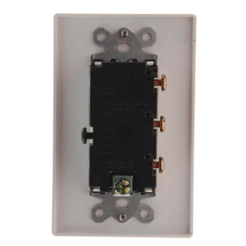 Main product image of Panasonic EcoSwitch 3-Function On/Off Wall Switch for Exhaust Fan, Light & Night Light, FV-WCSW31-W, White