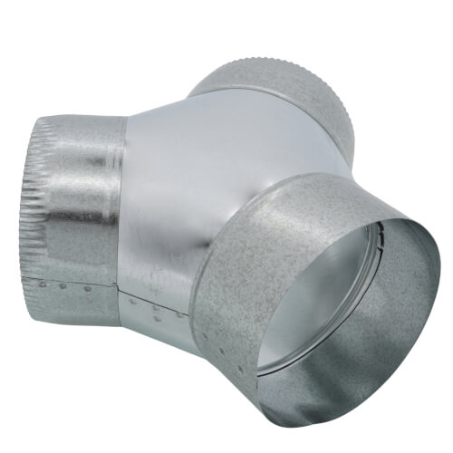 FY Series Sheet Metal Adapter, Y Connection (6" x 6" x 6")