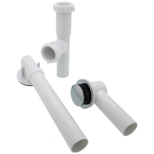 G0041540 Gerber G0041540 Gerber Classics PVC Auto Trip Drain for Standard Tub (Chrome)