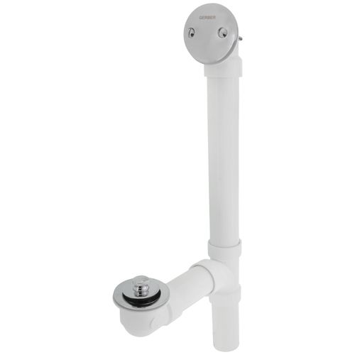 Main product image of Gerber Classics Schedule 40 PVC Lift & Turn Drain for Standard Tub (Chrome)