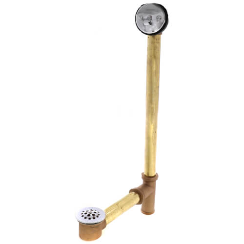 G0041813 Gerber G0041813 Chrome Trip Lever Drain for Roman Tub w/ 1