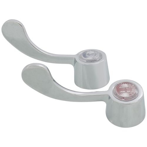 Main product image of Wrist Blade Handles w/ Screws & Buttons, Pair (Chrome), G0098879