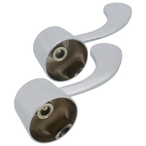 Main product image of Wrist Blade Handles w/ Screws & Buttons, Pair (Chrome), G0098879