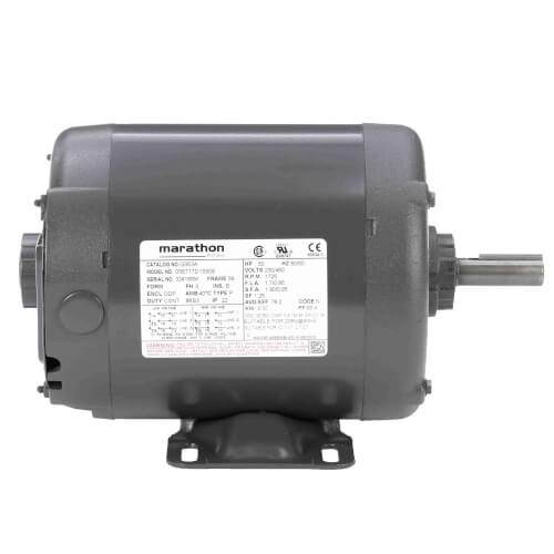 Main product image of General Purpose Motor - 1/2 HP, 1800 RPM, 3 PH, Reversible (208-230/460V)