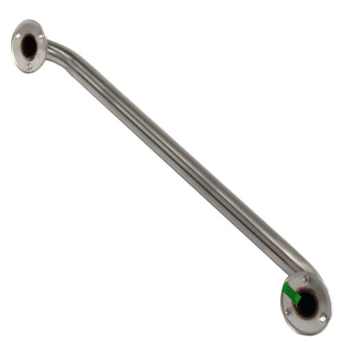Main product image of 1-1/4" x 24" Grab Bar w/ Exposed Flange (Satin Finish)