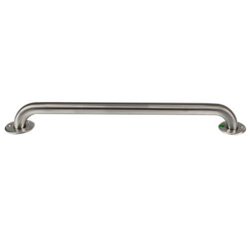 Main product image of 1-1/4" x 24" Grab Bar w/ Exposed Flange (Satin Finish)
