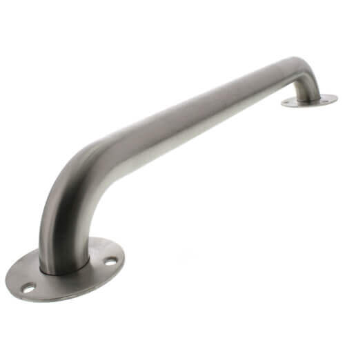 1-1/4" x 18" Grab Bar w/ Exposed Flange (Peened Finish)