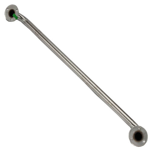 Main product image of 1-1/4" x 32" Grab Bar w/ Exposed Flange (Peened Finish)