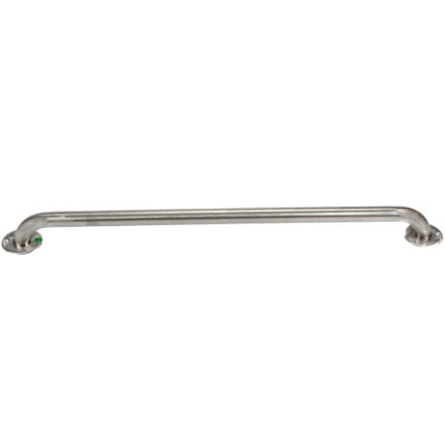 Main product image of 1-1/4" x 32" Grab Bar w/ Exposed Flange (Peened Finish)
