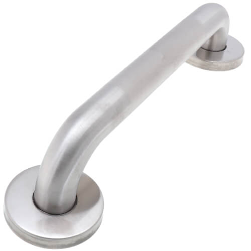 Main product image of 1-1/4" x 12" Grab Bar w/ Concealed Snap-On Flange (Peened Finish)