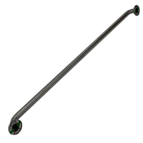Main product image of 1-1/4" x 48" Grab Bar w/ Concealed Snap-On Flange (Peened Finish)