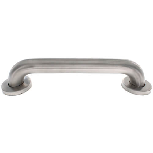 1-1/2" x 12" Grab Bar w/ Concealed Snap-On Flange (Satin Finish)