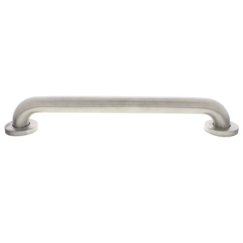Main product image of 1-1/2" x 18" Grab Bar w/ Concealed Snap-On Flange (Satin Finish)