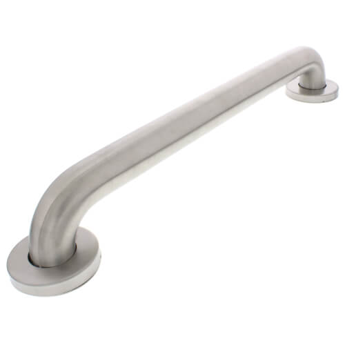 Main product image of 1-1/2" x 18" Grab Bar w/ Concealed Snap-On Flange (Satin Finish)
