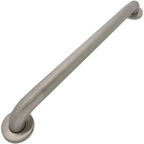 Main product image of 1-1/2" x 24" Grab Bar w/ Concealed Snap-On Flange (Peened Finish)