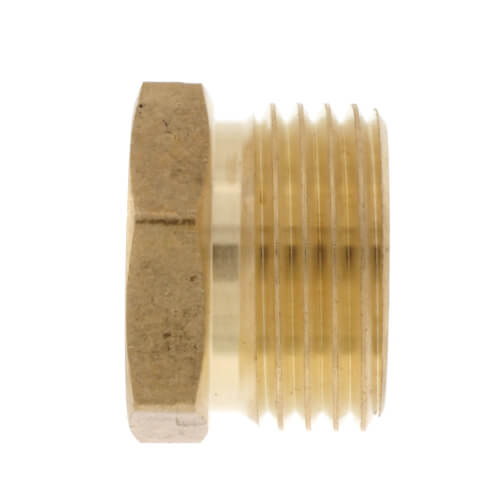 3/4" Male Hose x 1/2" Female Pipe Brass Garden Hose Adapter (80GH)
