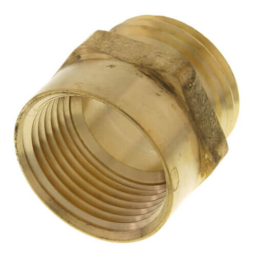 Main product image of 3/4" Male Hose x 3/4" Female Pipe Brass Garden Hose Adapter (81GH)