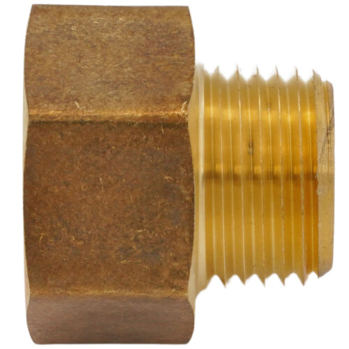 Main product image of 3/4" Female Hose x 1/2" Male Pipe Brass Garden Hose Adapter (84GH)