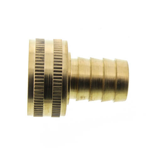 5/8" Hose Barb x 3/4" Female Hose Brass Garden Hose Swivel