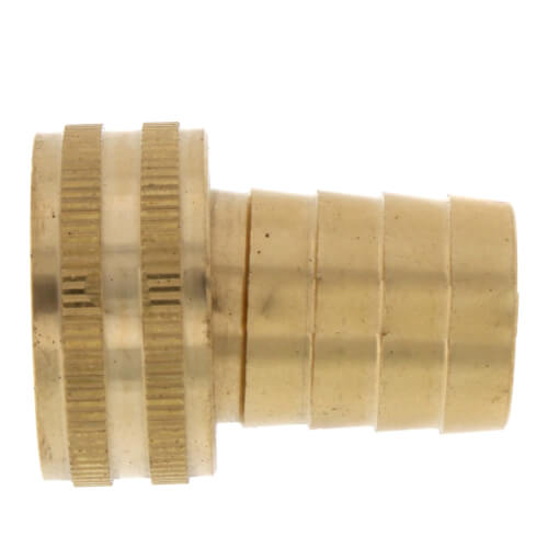 Main product image of 3/4" Hose Barb x 3/4" Female Hose Brass Garden Hose Swivel