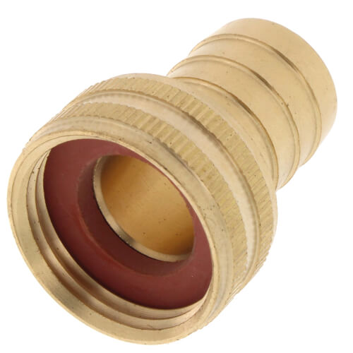 Main product image of 3/4" Hose Barb x 3/4" Female Hose Brass Garden Hose Swivel