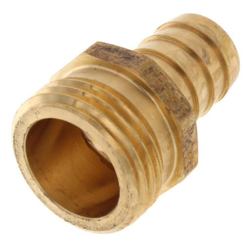 Main product image of 5/8" Hose Barb x 3/4" Male Hose Brass Garden Hose Adapter