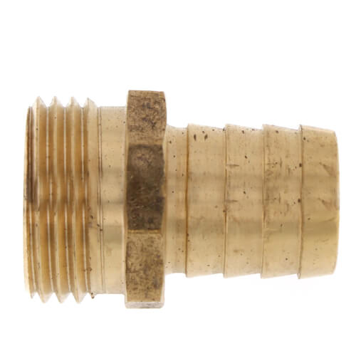 3/4" Hose Barb x 3/4" Male Hose Brass Garden Hose Adapter
