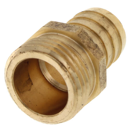 3/4" Hose Barb x 3/4" Male Hose Brass Garden Hose Adapter