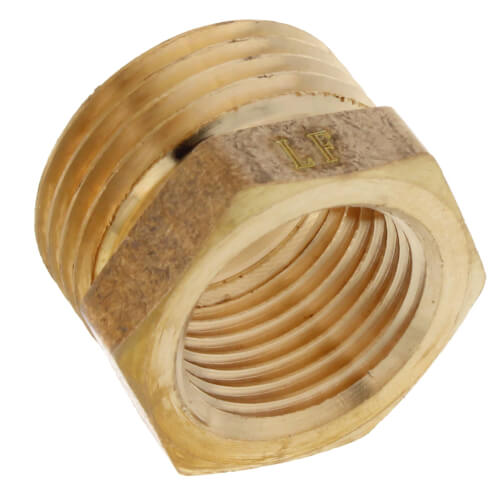 Main product image of 3/4" Male Hose x 1/2" Female Pipe Brass Garden Hose Adapter (Lead Free)