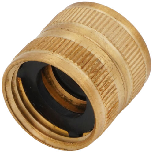 3/4" Female Hose x 3/4" Female Hose Brass Garden Hose Swivel (Lead Free)