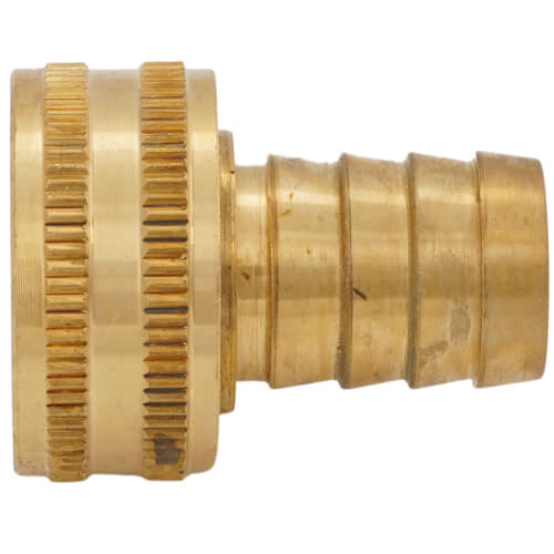 Main product image of 5/8" Hose Barb x 3/4" Female Hose Brass Garden Hose Swivel (Lead Free)