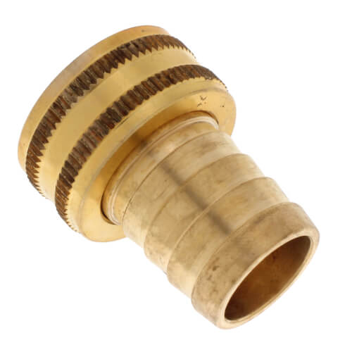 Main product image of 3/4" Hose Barb x 3/4" Female Hose Brass Garden Hose Swivel (Lead Free)