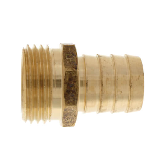 Main product image of 3/4" Hose Barb x 3/4" Male Hose Brass Garden Hose Adapter (Lead Free)