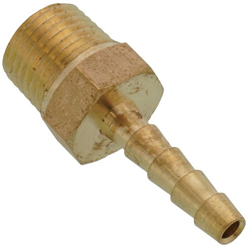 Main product image of 1/8" Hose Barb x 1/8" Male Brass Pipe Adapter