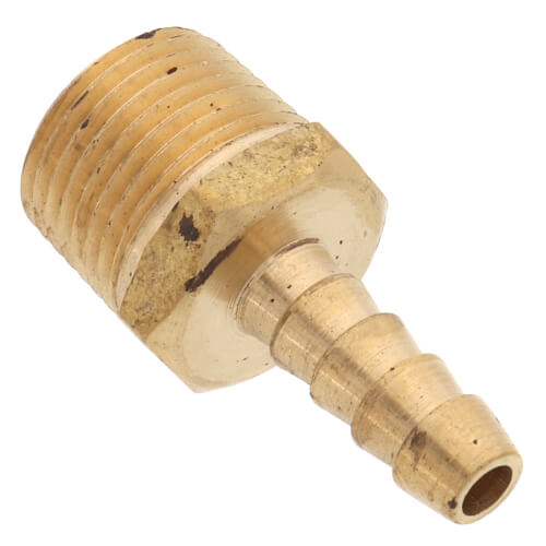 Main product image of 1/4" Hose Barb x 3/8" NPT Male Brass Pipe Adapter