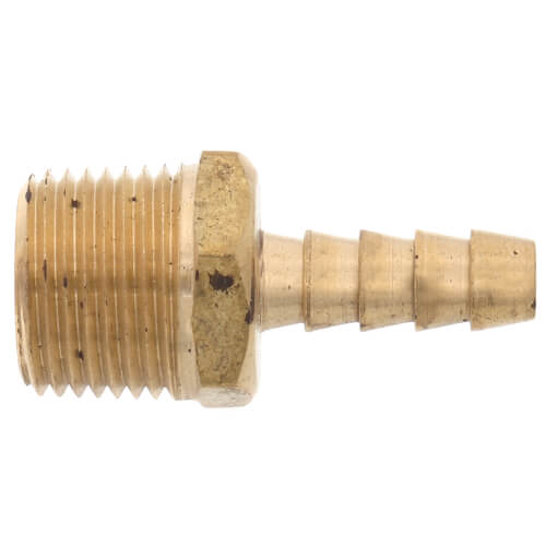 Main product image of 1/4" Hose Barb x 3/8" NPT Male Brass Pipe Adapter