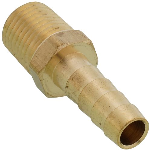 Main product image of 5/16" Hose Barb x 1/4" Male Brass Pipe Adapter
