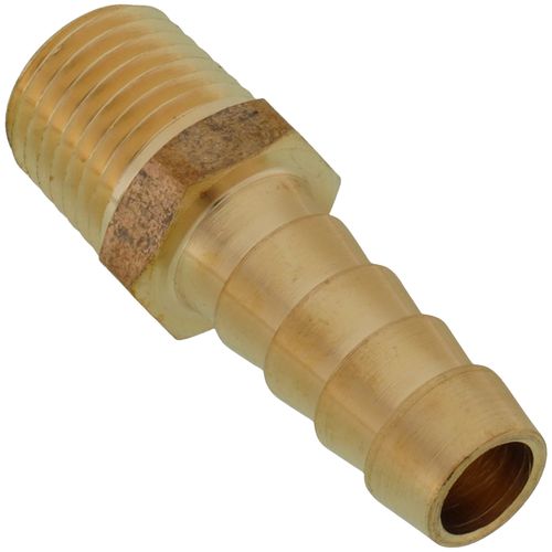 Main product image of 3/8" Hose Barb x 1/4" NPT Male Brass Pipe Adapter