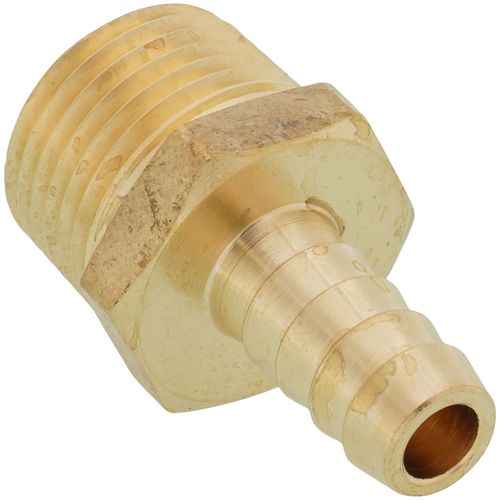Main product image of 3/8" Hose Barb x 1/2" Male Brass Pipe Adapter