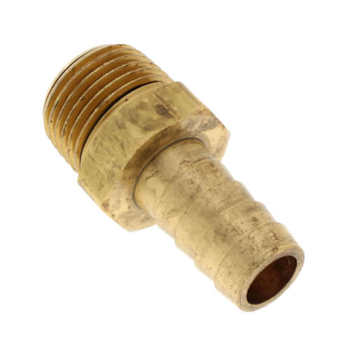 Main product image of 1/2" Hose Barb x 1/2" Male Brass Pipe Adapter