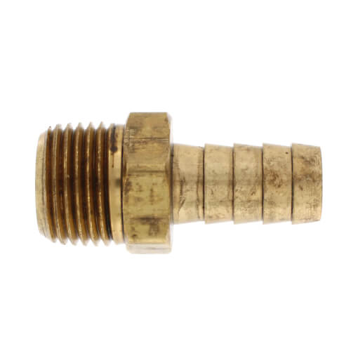 G25088 Jones Stephens G25088 1/2" Hose Barb x 1/2" Male Brass Pipe